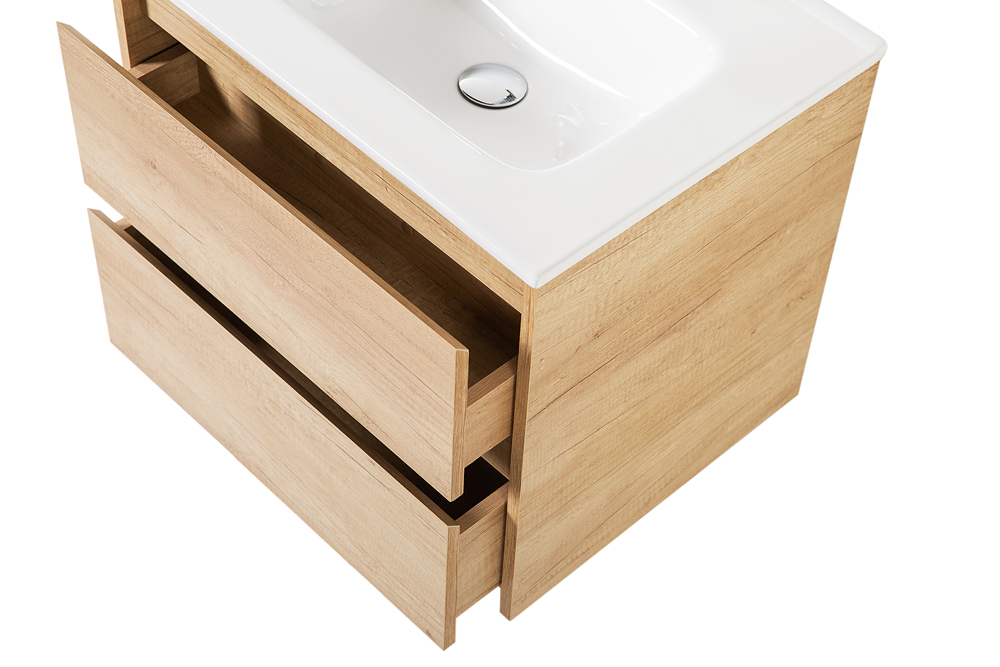 Тумба подвесная с раковиной BelBagno KRAFT-700-2C-SO-RNN