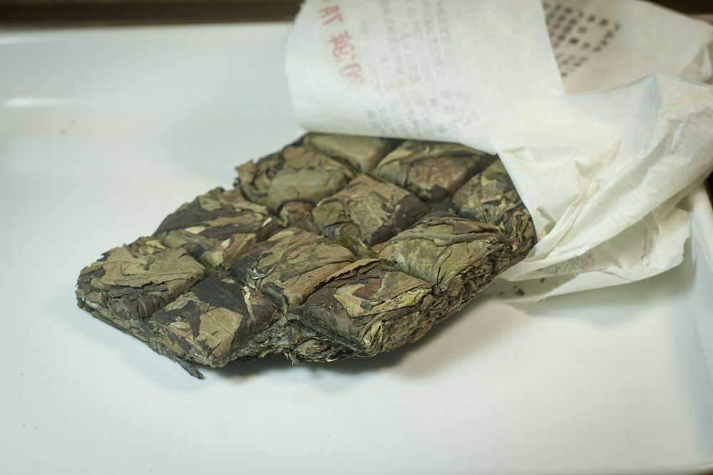 прессованный белый из Юньнани, Бай Ча, 100 гр.