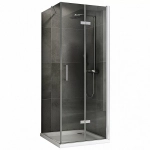 Душевой уголок ABBER Zart AG08070P-S71 70x70 стекло прозрачное/профиль хром