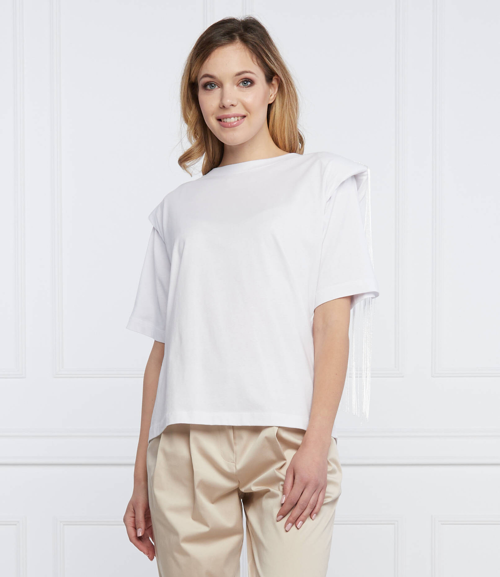 футболка kranj Silvian Heach - белый(CVP22024TS)