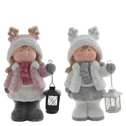 GAEM Фигурка декоративная "Девочка", L25 W14 H40 см, 2в.