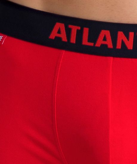 Трусы мужские боксеры (2шт), Atlantic 2GMH-005, темно-синие + красные