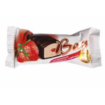 Сырок глазированный Вау клубника 45 гр