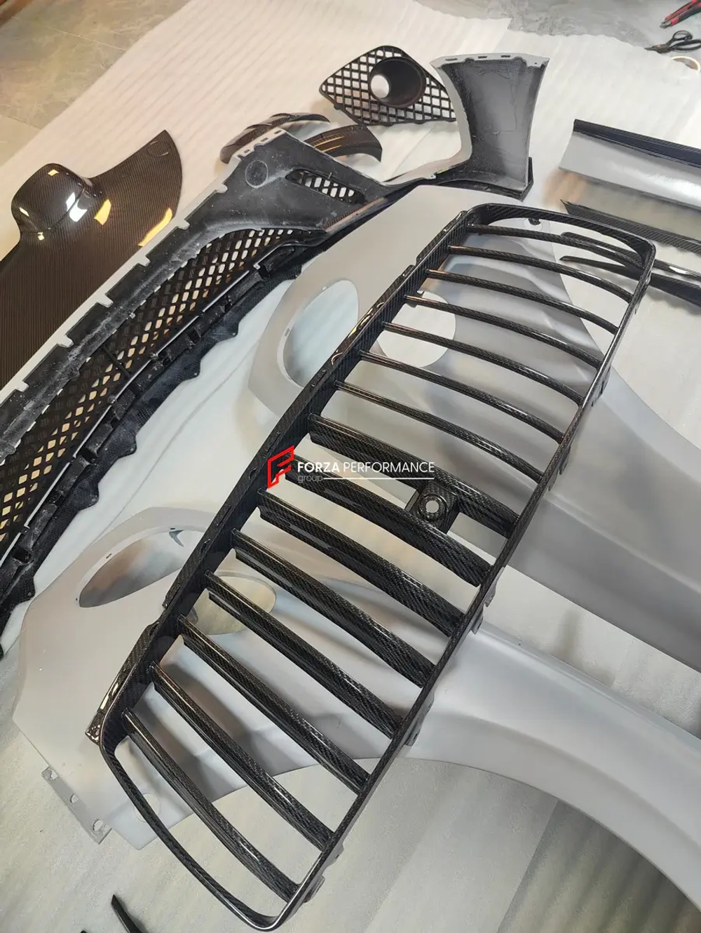 Широкий карбоновый обвес для Bentley Continental GT GTC 2018-2024 Бентли Континенталь