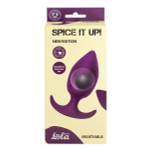 Фиолетовая анальная пробка 10,5см Lola Games Spice It Up Insatiable Ultraviolet 8011-04lola