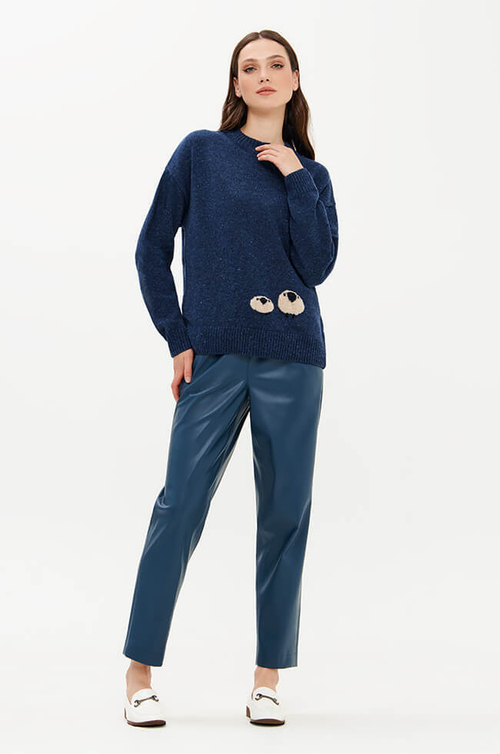 23365 Джемпер женский (синий)