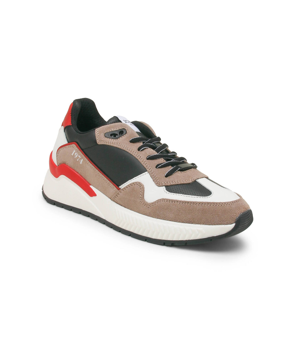 Кожаные кроссовки Iceberg - бежевый(IU164001)