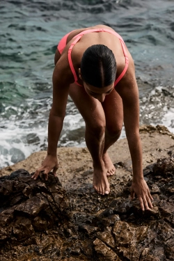 PRIMADONNA Swim Riva Топ с полной чашкой, неоновый розовый