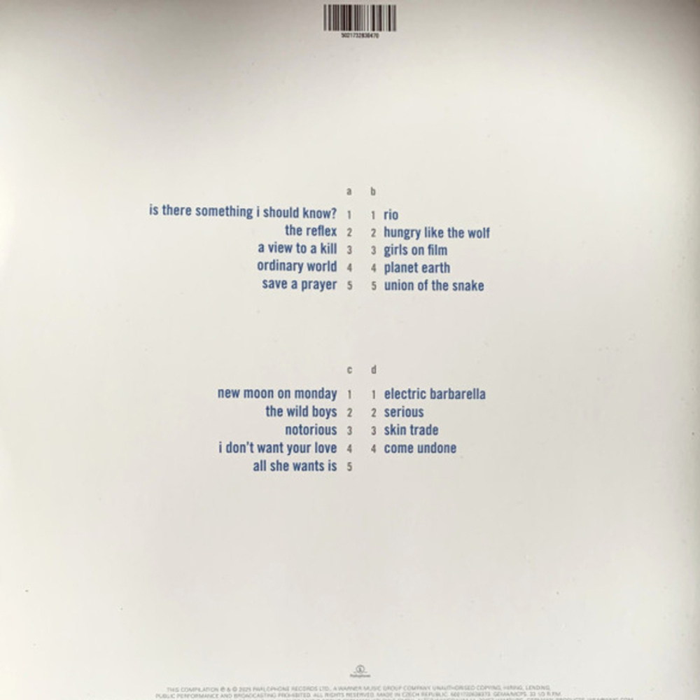 Duran Duran / Greatest (2LP)