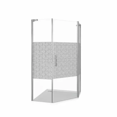 Душевой уголок Bas Fantasy PNT 100*185 L/R зеркальный рисунок без поддона