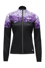 Куртка разминочная KV+ TORNADO black\lilac, женская, 24V107.14