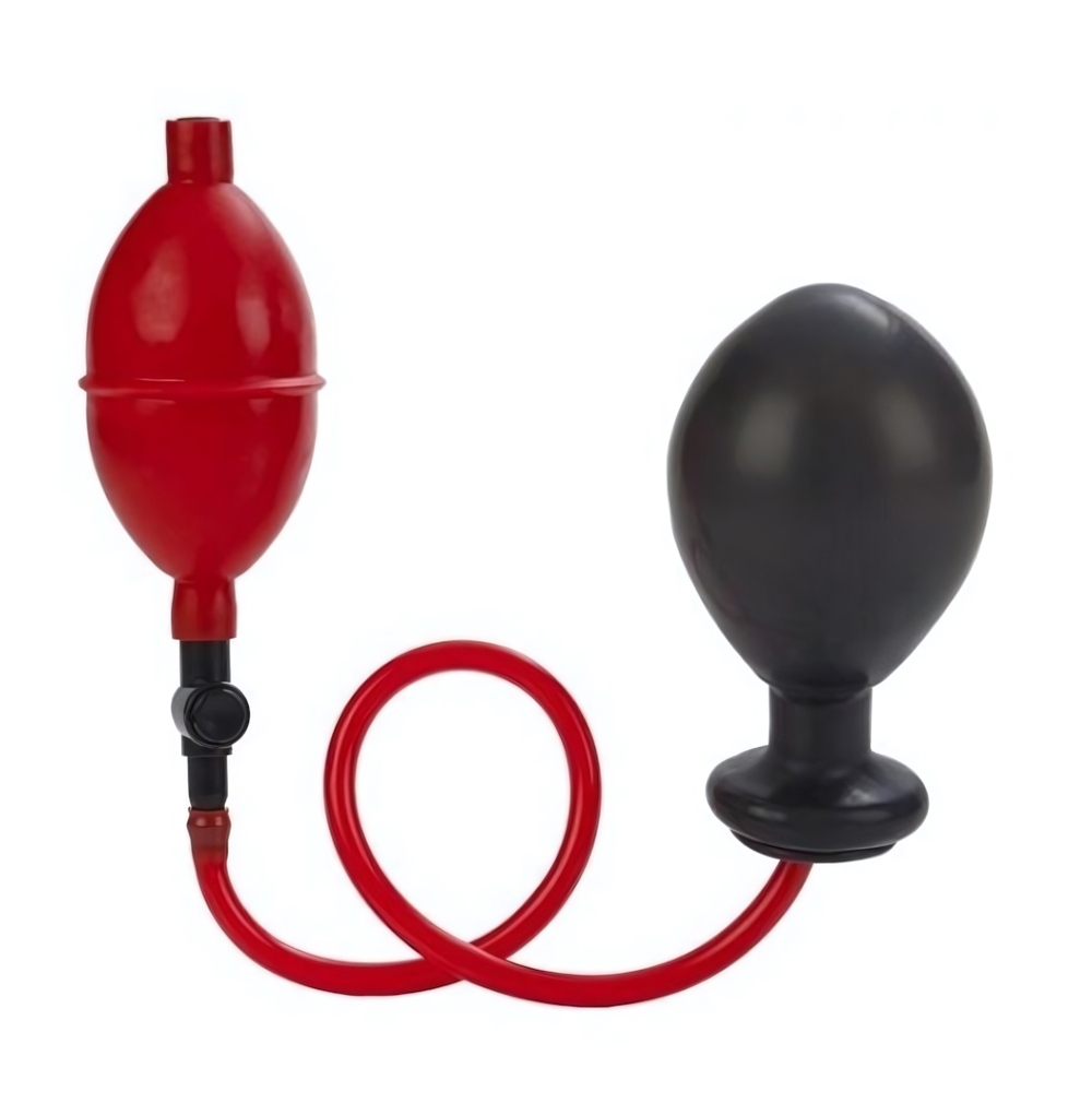 Анальная пробка-расширитель Expandable Butt Plug черная 9,5 см