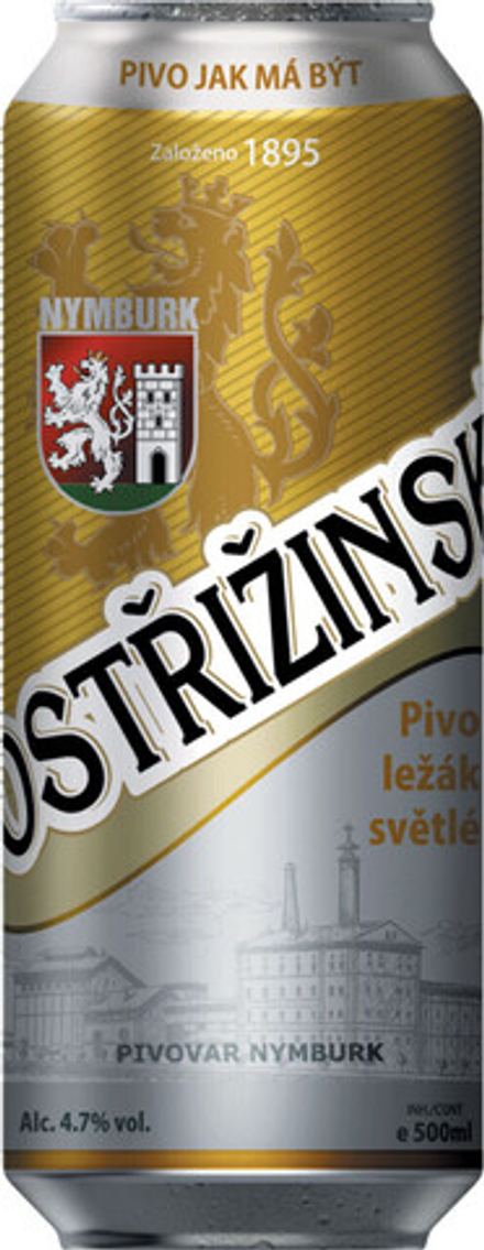 Пиво Нимбурк Пострижинске Светли Лежак / Nymburk Postrizinske Svetly Lezak 0.5л - 12шт