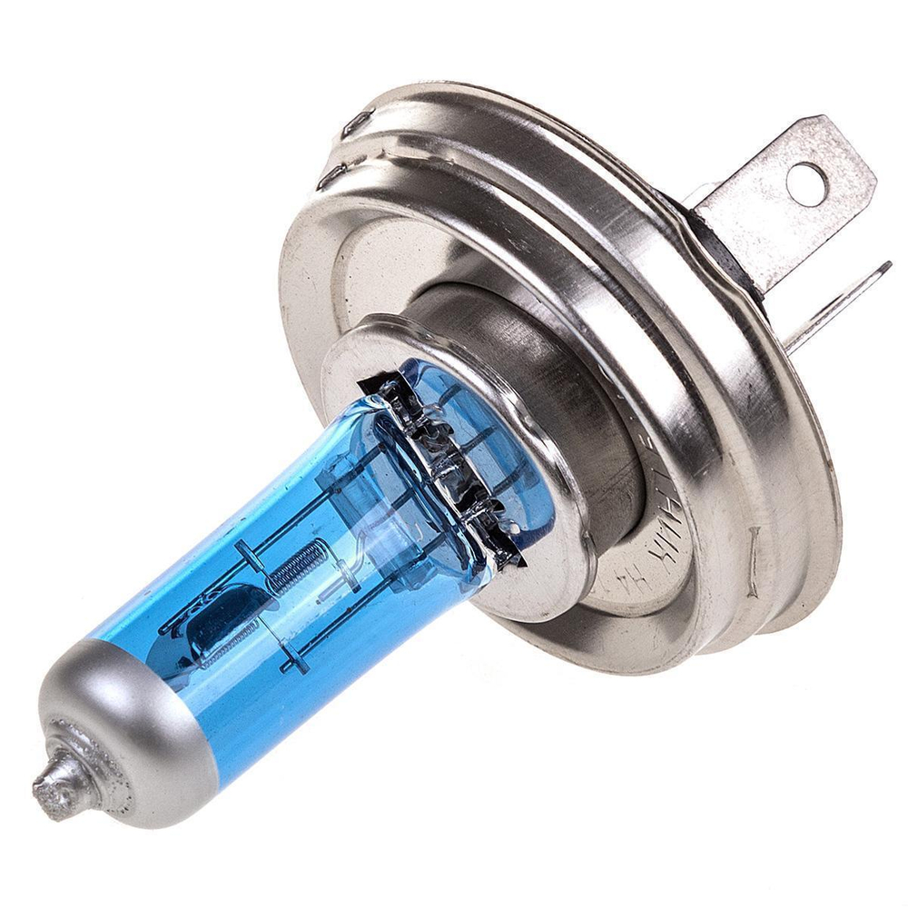 Лампа 12 В H4 60/55 Вт Р45 4500К Xenon White 1800/1200 lm галогенная 2 шт. Спутник