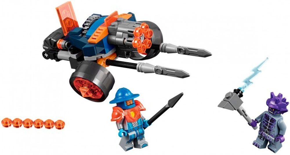 LEGO Nexo Knights: Самоходная артиллерийская установка королевской гвардии 70347 — King's Guard Artillery — Лего Нексо Рыцари