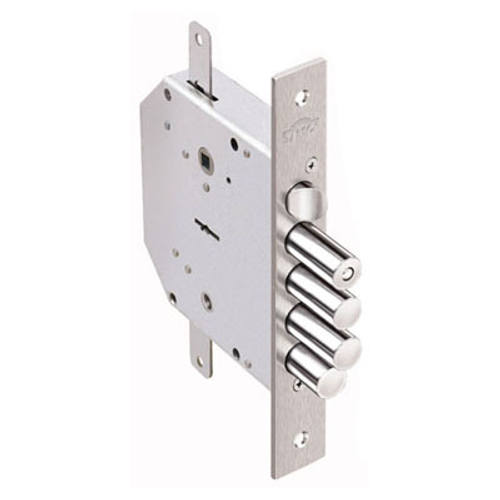 Замок врезной Эльбор Гранит 1.06.43.5.5. 5 кл правый задв. с/т, б/о, тяж. /5272