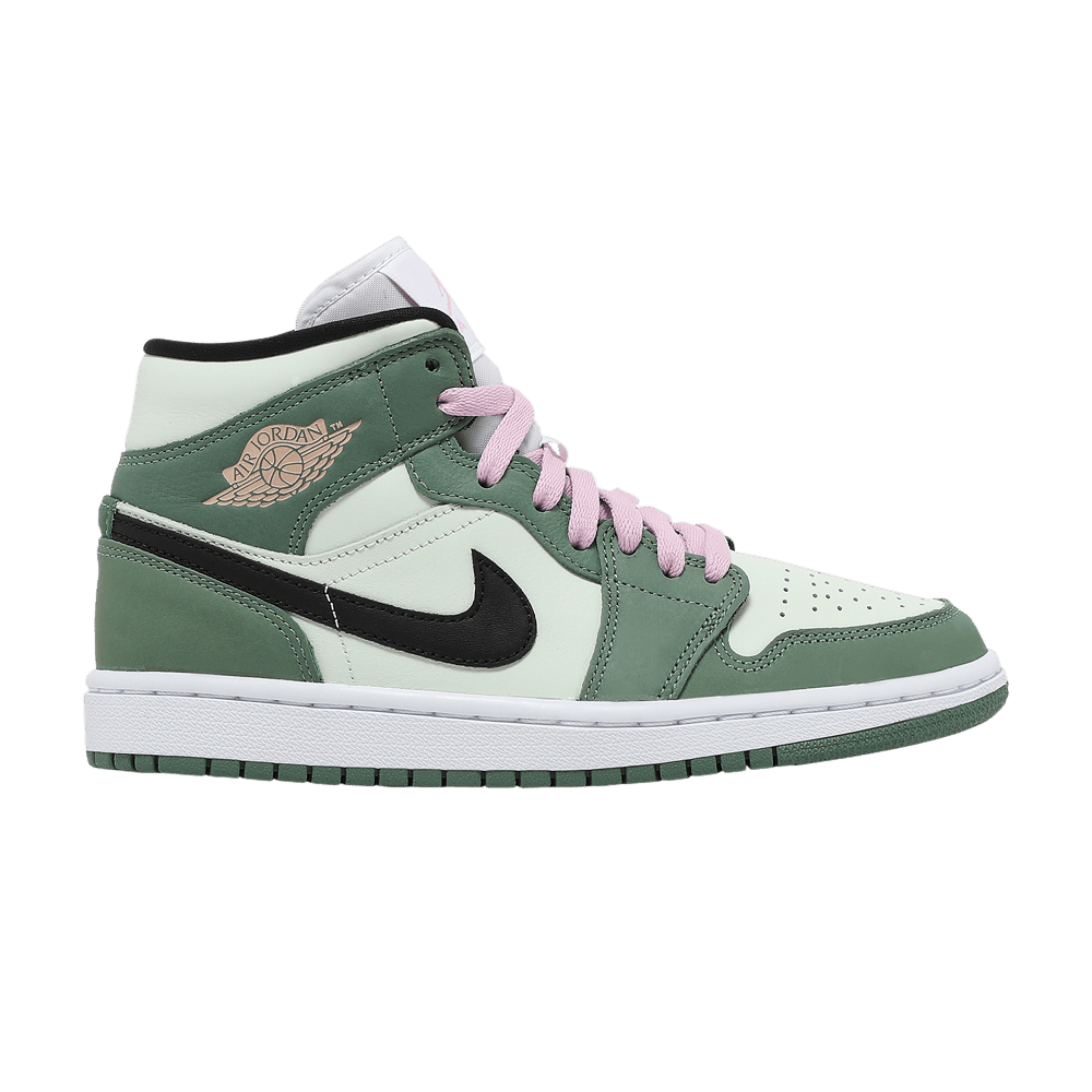 Кроссовки Jordan Air Jordan 1 Mid Se "Dutch Green" (Женская размерная сетка)