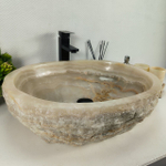 Раковина из оникса Erozy Green EO-64425 59*46*16 0163