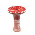 Bowl 2x2 - Medium Red & White Mramor