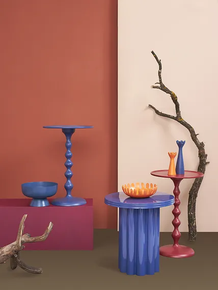 Блюдо laminaria, D22 см, апельсиновая цедра