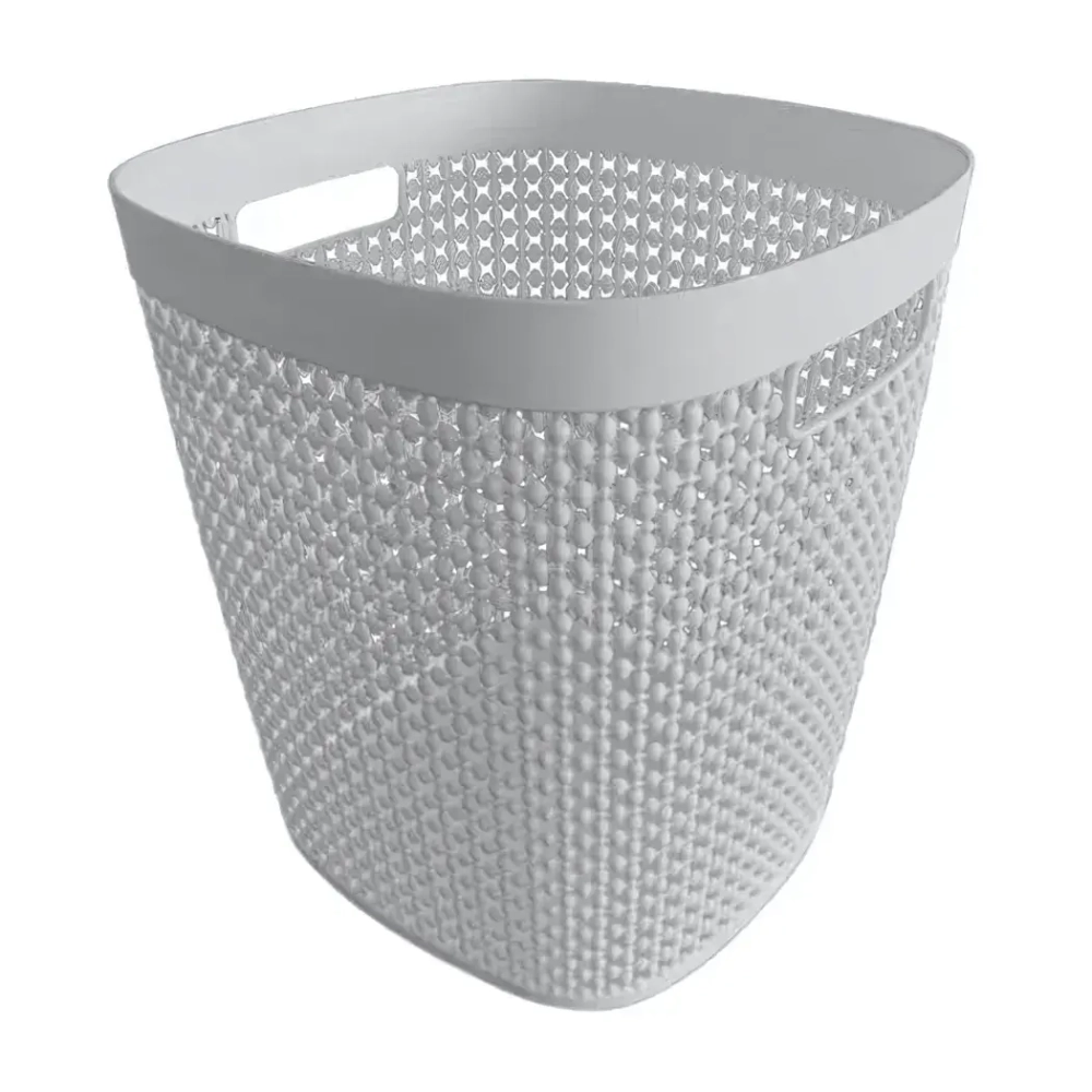 Корзина для бумаг ПИРУЛА 10л смоки