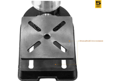 Сверлильный станок Зубр безопасный выключатель, 5 скоростей, патрон 13 мм, 350Вт ЗСС-350