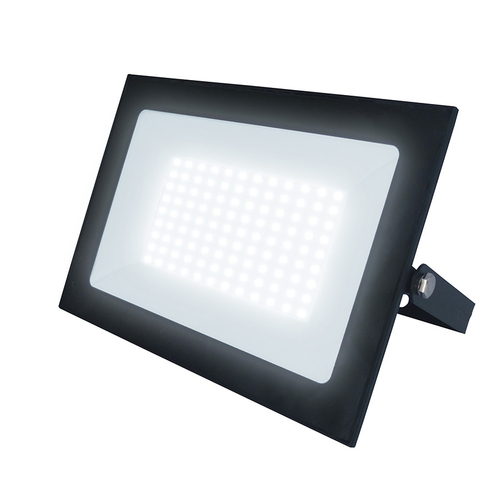 ULF-F21-100W/4000K IP65 200-250В BLACK Прожектор светодиодный. Белый свет (4000K). Корпус черный. TM Uniel