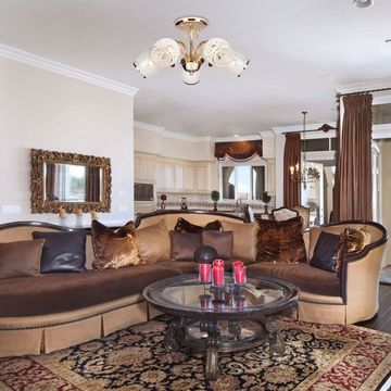 Люстра потолочная 30026/5 золото Gabriella Eurosvet