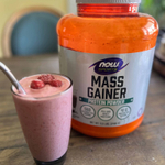 NOW Foods, Sports, протеиновый порошок для набора мышечной массы, сливочный шоколад, 2495 г (5,5 фунта)