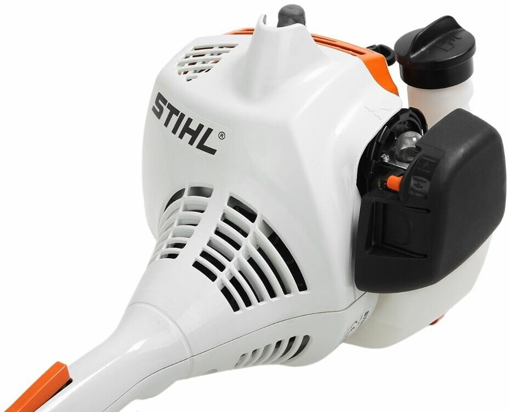 Триммер STIHL FS55 бензиновый, ширина скашивания 55см, полная комплектация с катушкой и ножом ОРИГИНАЛ