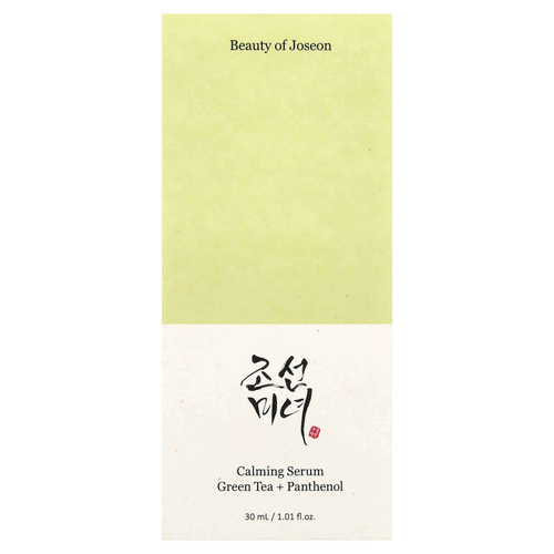 Beauty of Joseon, Успокаивающая сыворотка, зеленый чай + пантенол, 30 мл (1,01 жидк. унц.)