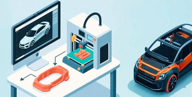 3D печать запчастей для автомобилей — быстро, надёжно, экономно