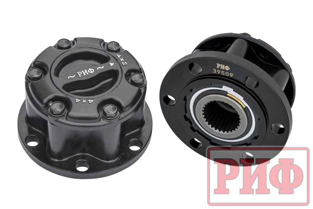 Хабы колесные для Mitsubishi L200, Pajero, Delica усиленные (2 шт.) РИФ