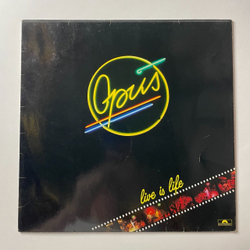 Винтажная виниловая пластинка LP Opus Live Is Life (Germany 1984) Double Bubbles