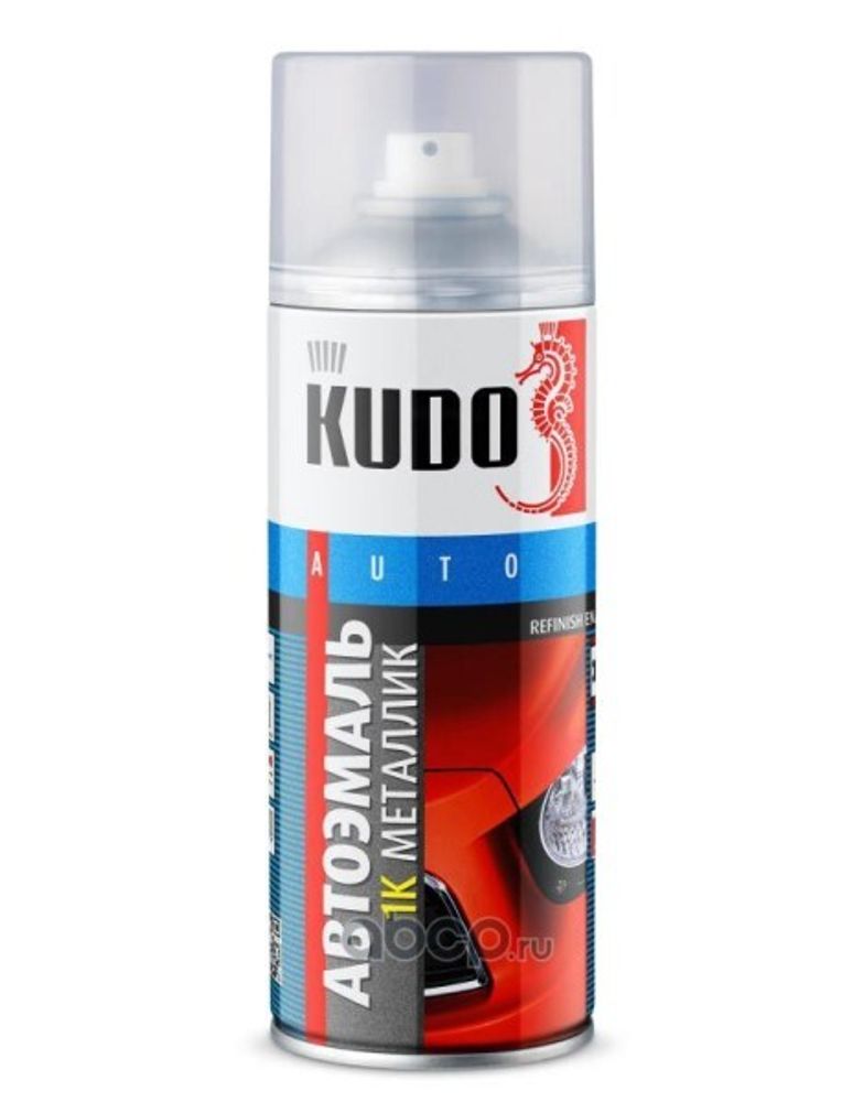 Краска спрей KUDO эмаль Toyota 1E7 Silver Streak металлик 520 мл (KUDO)