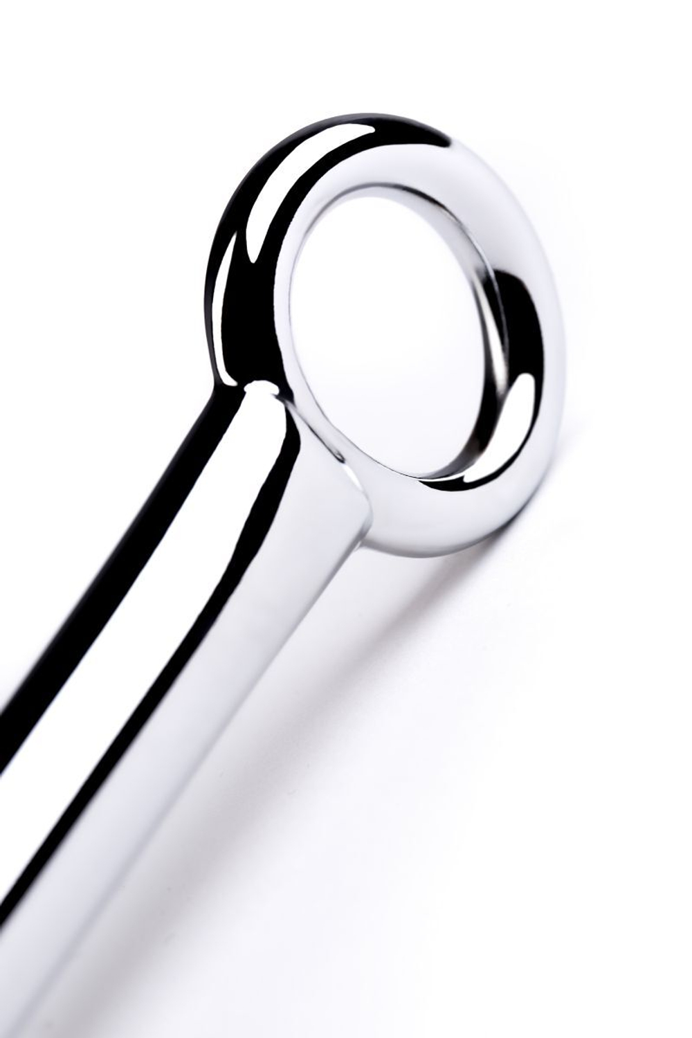 Анальный крюк для подвешивания с двумя шарами (Цвет: серебристый)