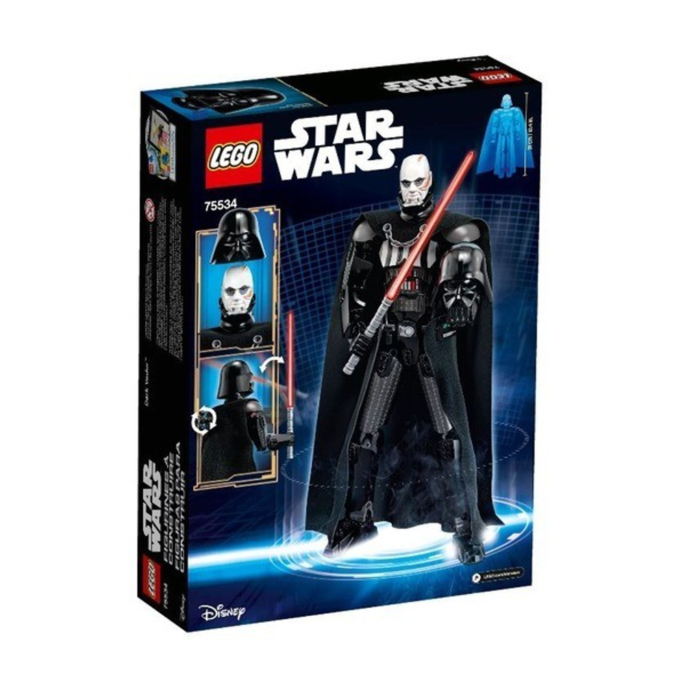 LEGO Star Wars: Дарт Вейдер 75534 — Darth Vader Buildable Figure — Лего Стар ворз Звёздные войны