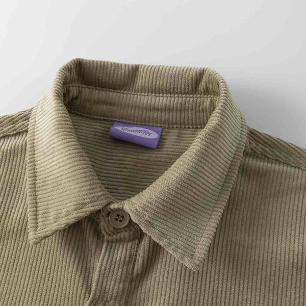 Рубашка Velvet Button темно-песочная - фото 7