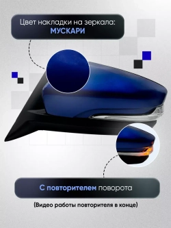 Зеркала ваз 2104-2105, 2107 Механика Без обогрева