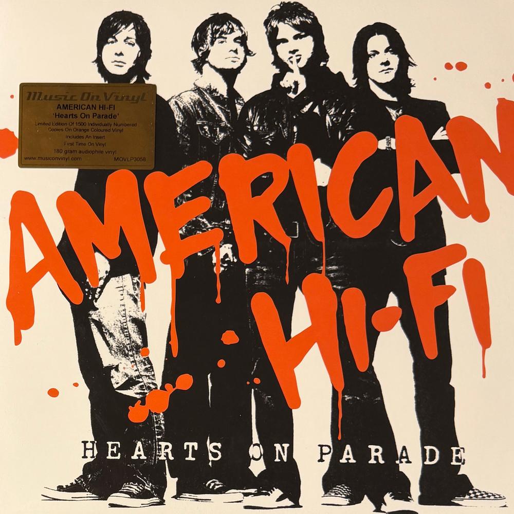 Виниловая пластинка American Hi-Fi ‎– Hearts On Parade LP Orange
