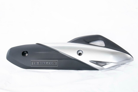 18318-K97-T00ZA. PROTECTOR, MUFFLER *NHA40M* (NHA40M MAT CRYPTON SILVER METALLIC)