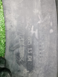 Юбка переднего бампера Mercedes GLC X253 19-22 AMG