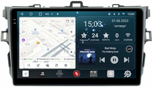 Магнитола для Toyota Corolla 2006-2013 - RedPower 163 Android 10, Быстрая, QLED+2K, CarPlay, SIM-слот