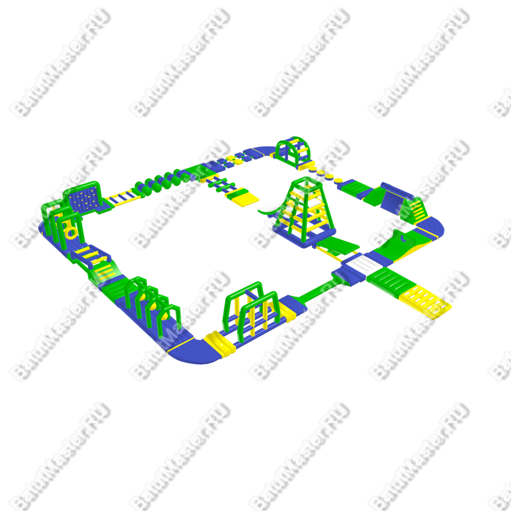 Коммерческий аквапарк «Морское увлечение» 80×29×4,5 м