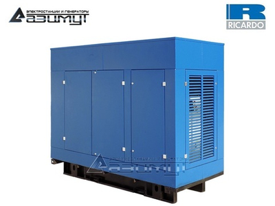 Дизельный генератор Азимут АД-120С-Т400-2РПМ19 Ricardo в капоте с автозапуском