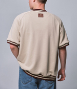 Short Sleeve Bomber Бежевый