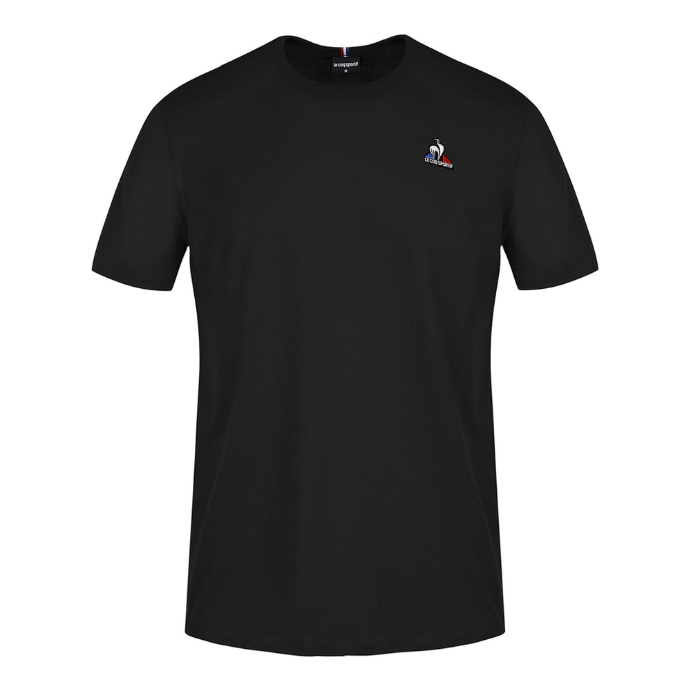 Мужское теннисное поло Le Coq Sportif Essential N°3 T-Shirt Men - Black