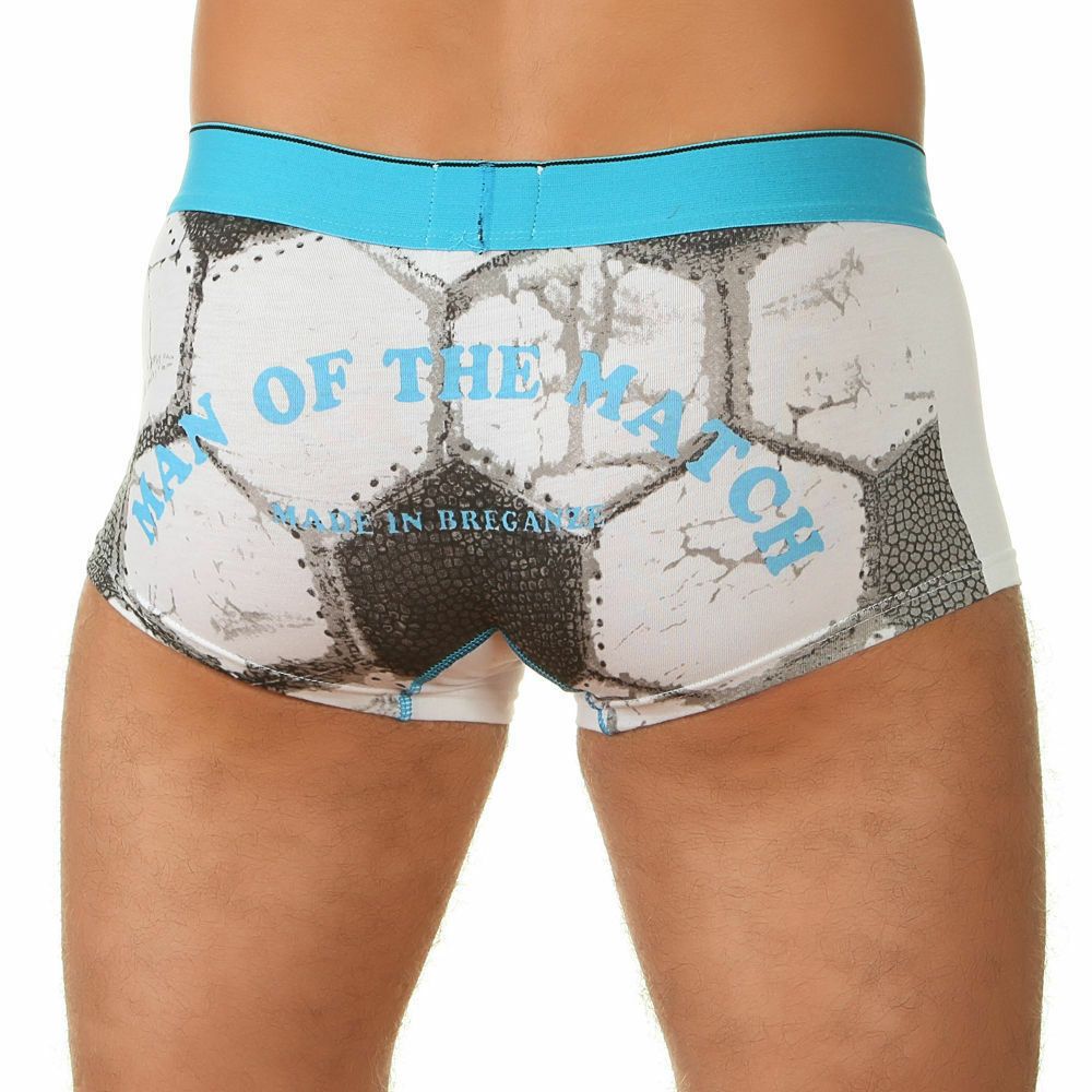 Мужские Трусы боксеры белые с принтом Diesel DIS0056