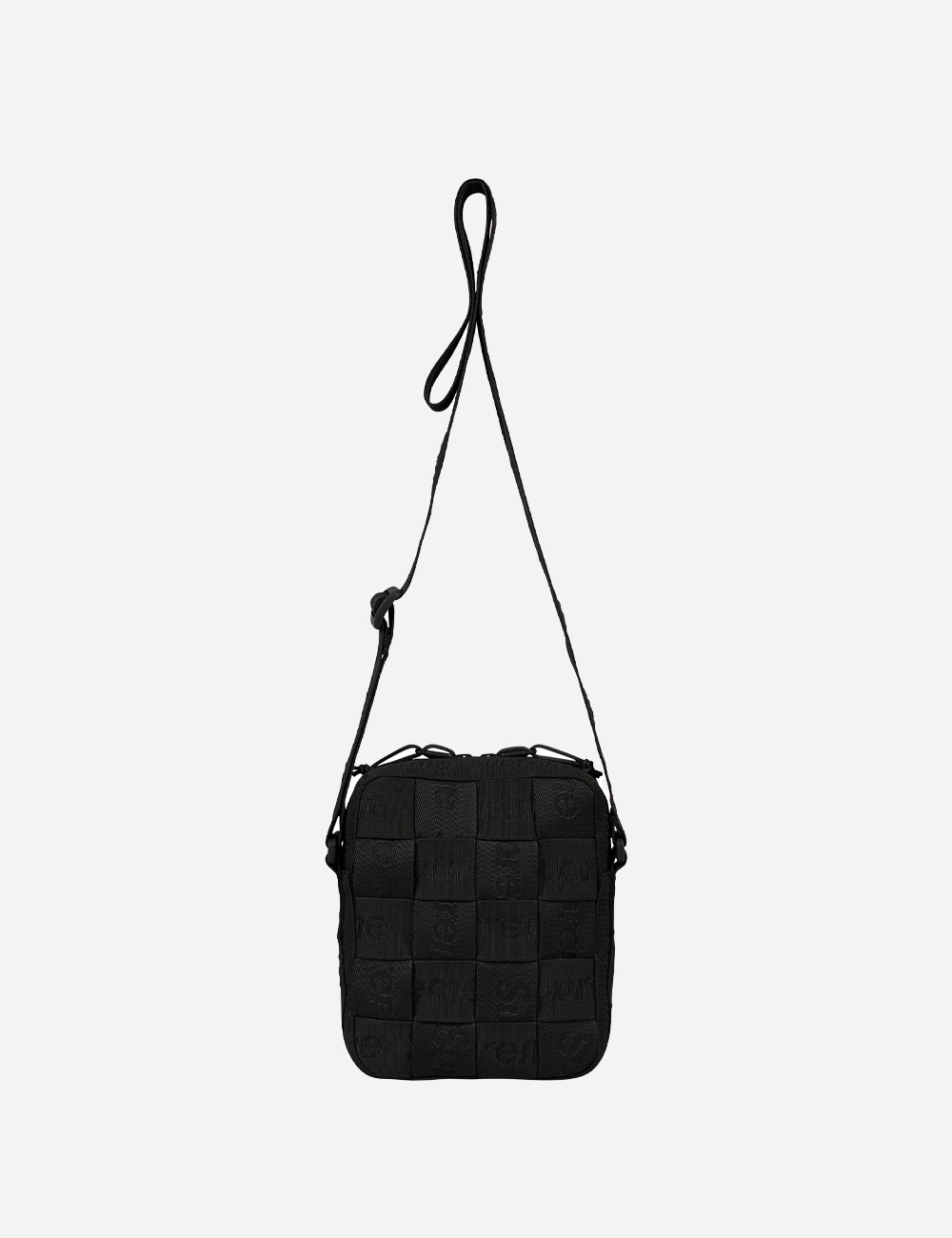 Supreme Shoulder Woven Bag Black