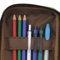 Пенал Lihit Lab Pen Case Book Type A-7551-6 лаймовый